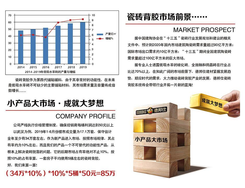 瓷砖背胶市场前景 瓷砖背胶市场前景